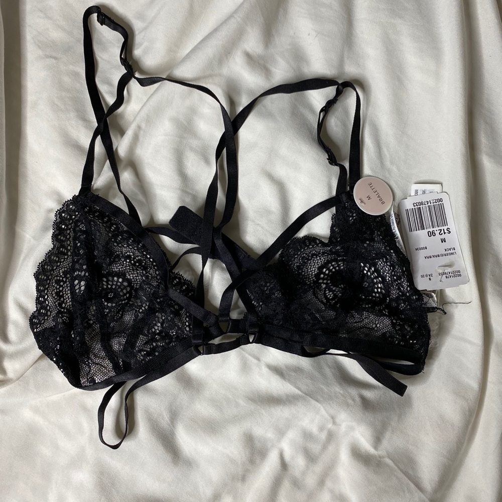 Lace Black Bralette NEW WITH TAGS
